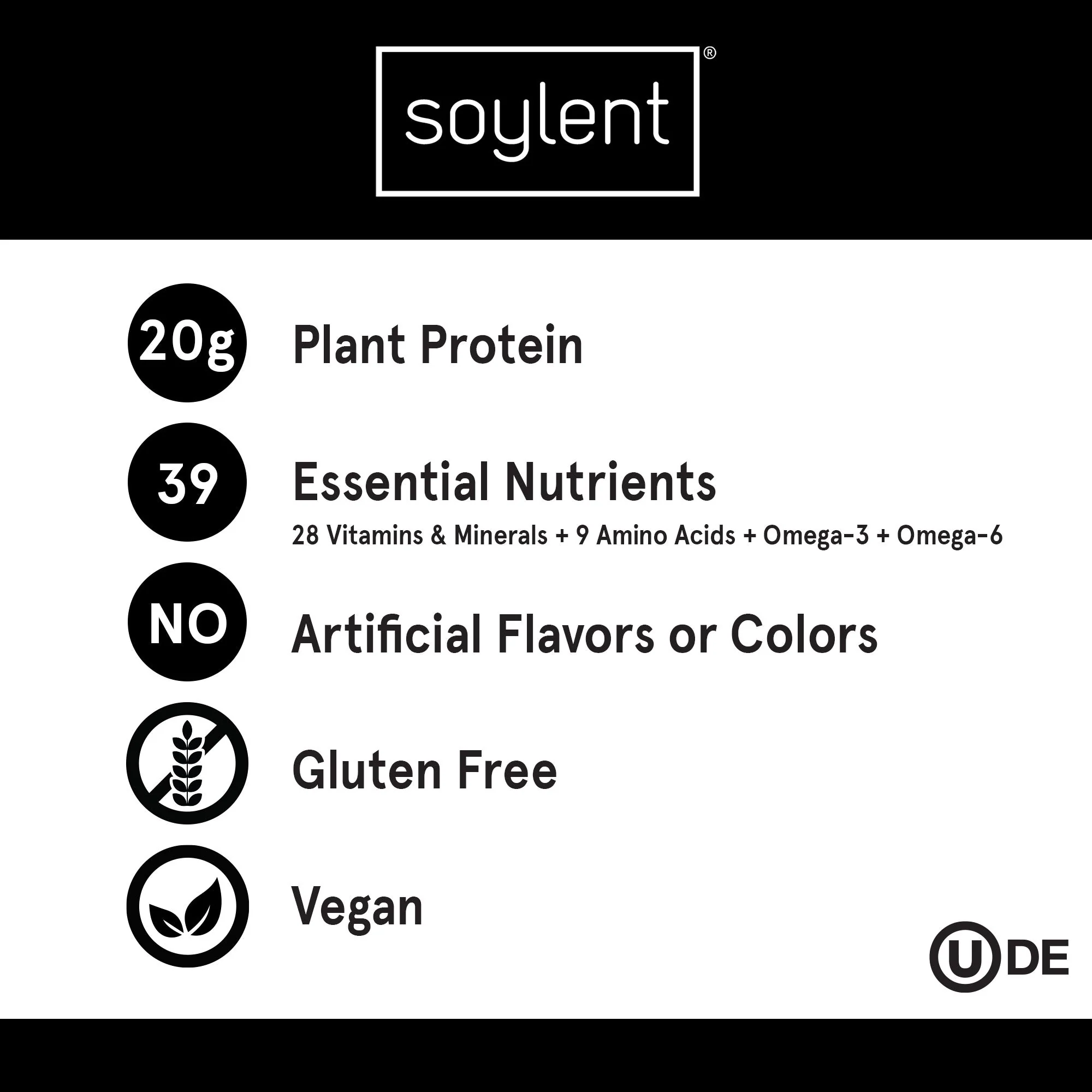 Soylent complete meal creamy chocolate - prepaid 6 month - Image 3