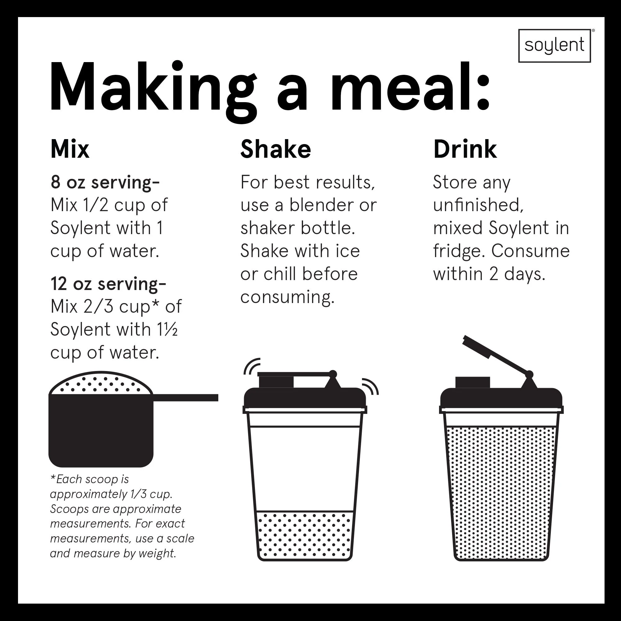 Soylent complete meal powder cacao - prepaid 3 month - Image 5